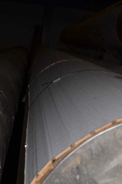 STANDARD FELT GUIDE ROLL 29FT STEEL SHELL PAPER MACHINE ROLL (SPARE) - MISCELLANEOUS