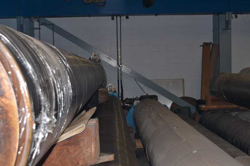 STANDARD FELT GUIDE ROLL 29FT STEEL SHELL PAPER MACHINE ROLL (SPARE) - MISCELLANEOUS