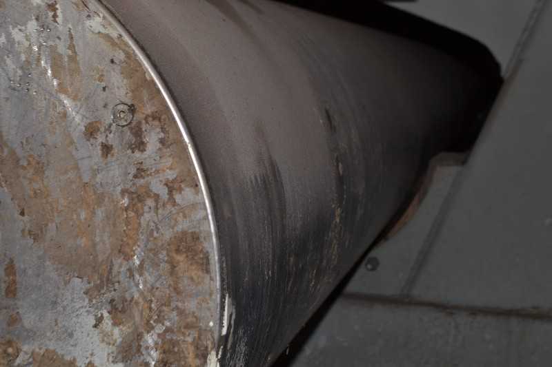 STANDARD FELT GUIDE ROLL - ROLL STORAGE AREA 29FT STEEL SHELL PAPER MACHINE ROLL (SPARE) - MISCELLANEOUS