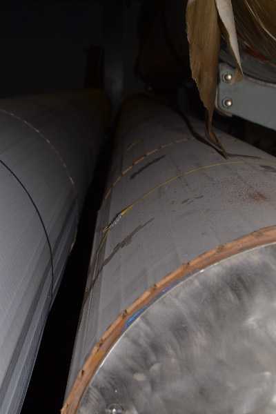 FELT GUIDE ROLL - AUTO FELT GUIDE ROLL 3RD.PRESS 30FT STEEL SHELL PAPER MACHINE ROLL (SPARE) - MISCELLANEOUS