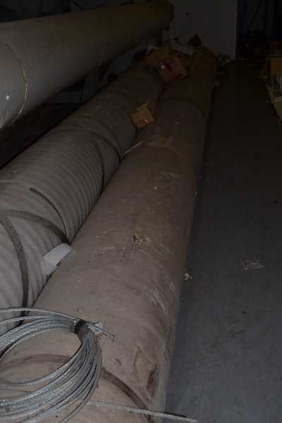 STANDARD FELT GUIDE ROLL - ROLL STORAGE AREA 29FT STEEL SHELL PAPER MACHINE ROLL (SPARE) - MISCELLANEOUS