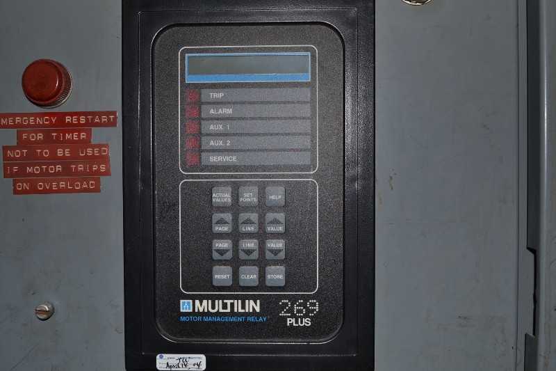 ALLEN BRADLEY CENTERLINE MCC WITH 2X 400A 5KV STARTERS, MULTILIN 269PLUS MOTOR RELAY - MISCELLANEOUS