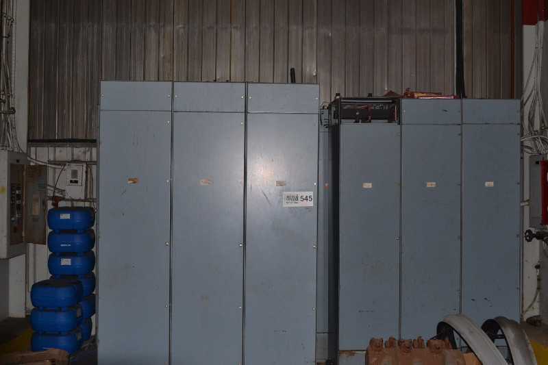 CUTLER HAMMER MOTOR CONTROL CENTERS - 15 VERTICAL MCC SECTIONS - MISCELLANEOUS