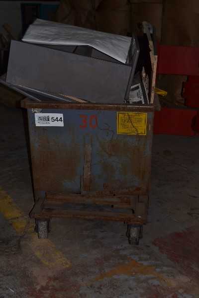 FORKLIFT DUMPSTER BIN WITH CONTENTS - MISCELLANEOUS