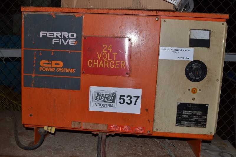 C&D FR12L550 BATTERY CHARGER 24V 95A 575V 3PH - MISCELLANEOUS