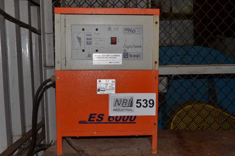 BASSI MRG ES6000 BATTERY CHARGER 24V 100A 600V 3PH - MISCELLANEOUS