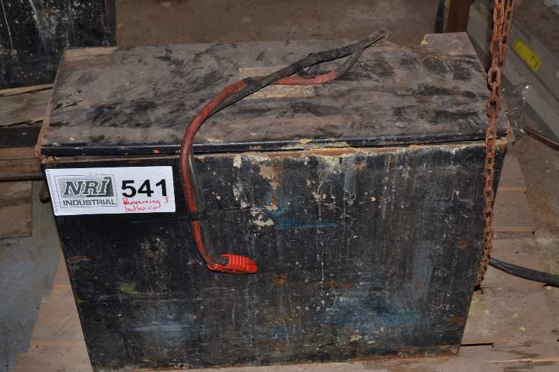 3x FORKLIFT BATTERIES - MISCELLANEOUS