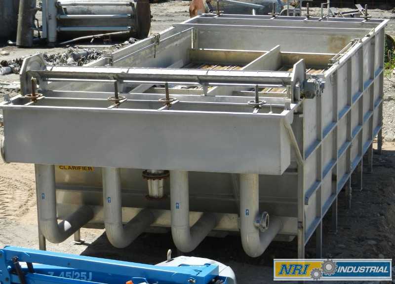 POSEIDON PPM 1000B DAF DISSOLVED AIR FLOATATION 4400GPM STAINLESS CLARIFIER (PINE FALLS) - MISCELLANEOUS