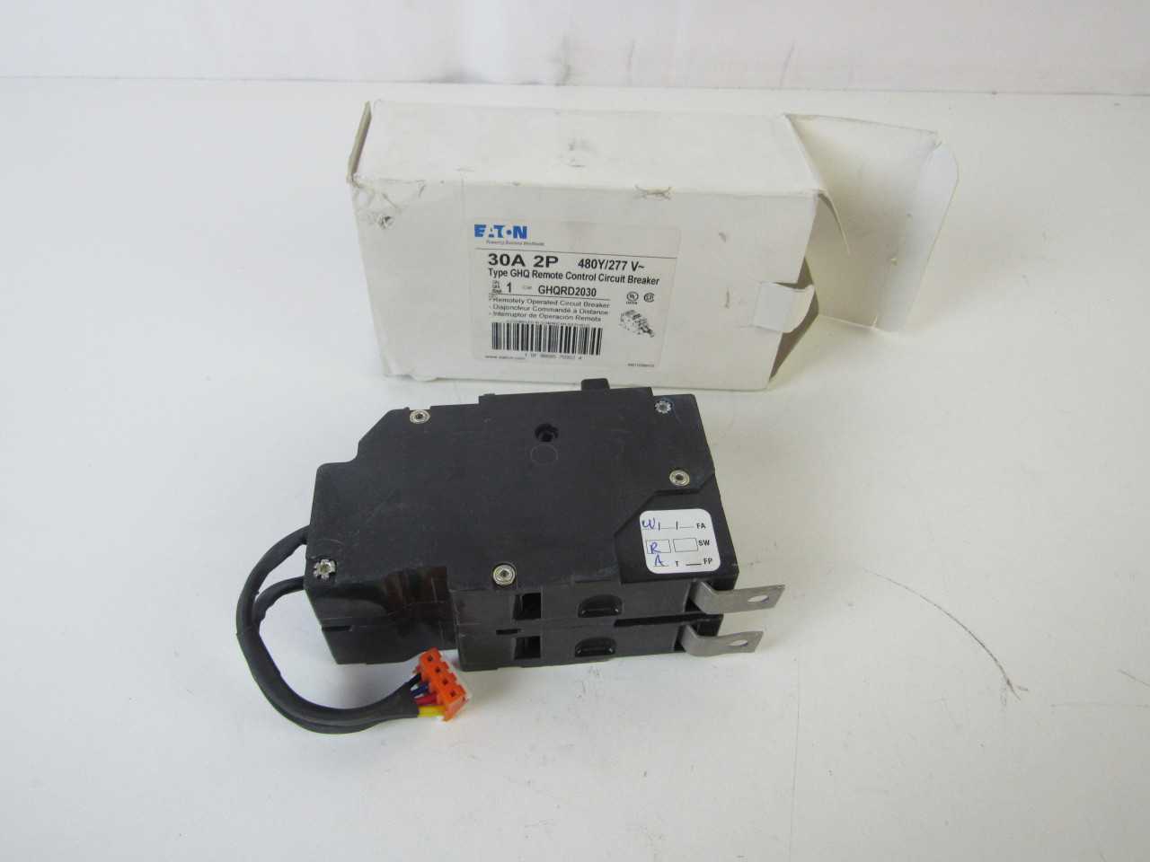 Lot of Quantity 2x GHQRD2030 Circuit Breakers - CIRCUIT BREAKERS