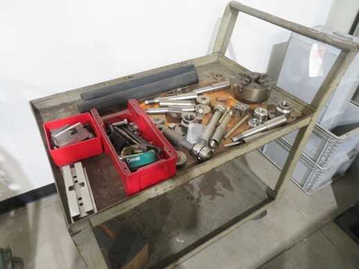 Cart and Contents - MACHINING EQUIPMENT