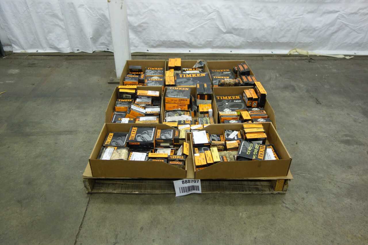 PALLET OF TIMKEN ROLLER BEARINGS - BEARINGS