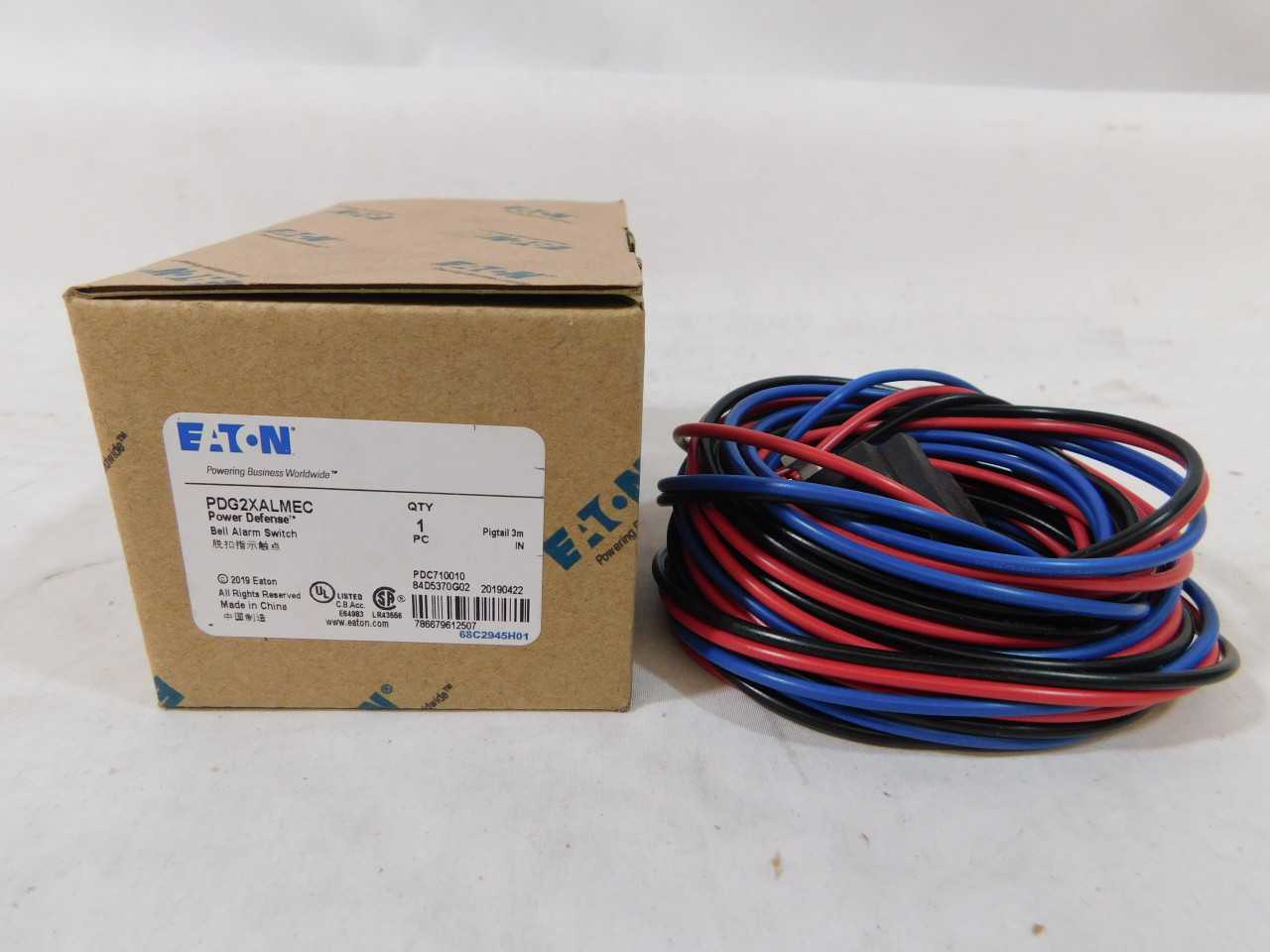 Quantity of 30 New Surplus Eaton PDG2XALMEC Bell Alarm Switch 600V - ELECTRICAL COMPONENTS
