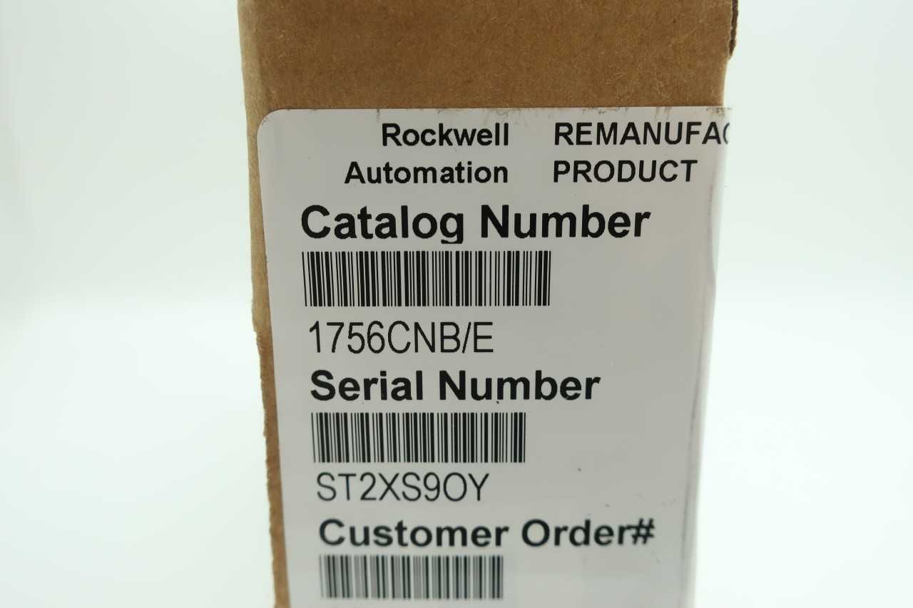 NEW ALLEN BRADLEY 1756-CNB CONTROLLOGIX COMMUNICATION BRIDGE SER E - AUTOMATION & CONTROLS