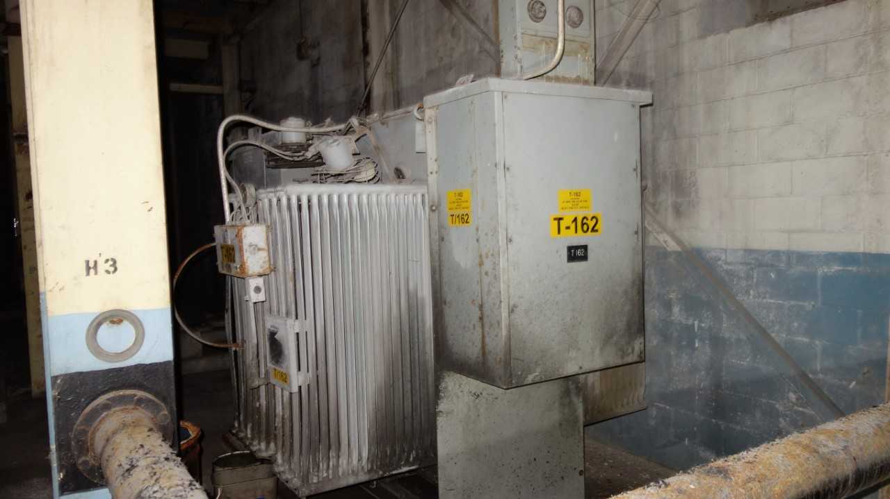 GE 2240 KVA OIL FILLED TRANSFORMER OA 13800-480Y/277 - CONTROL TRANSFORMERS