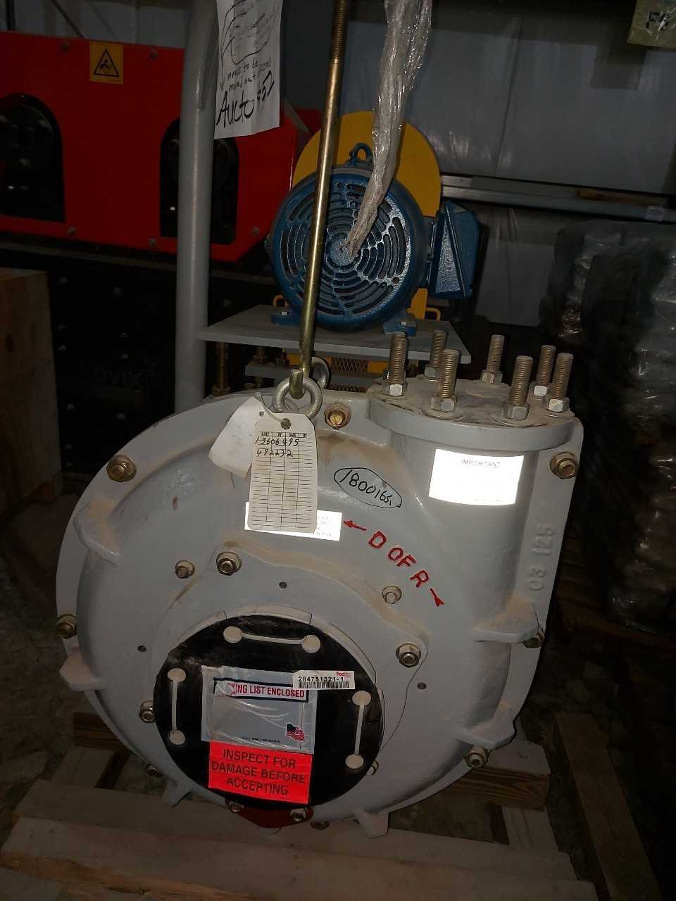 MCLANAHAN 6X5 PUMP W/ WEG ELECTRIC MOTOR - ELECTRIC MOTORS