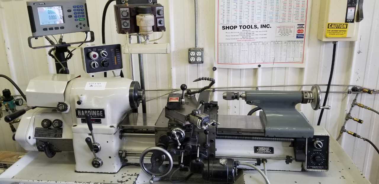 Hardinge HLV-H Toolroom Lathe - LATHES