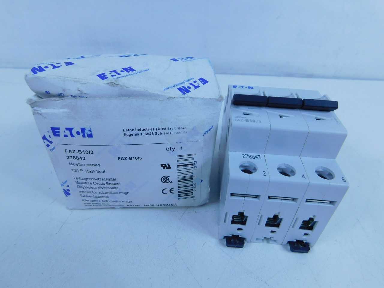 Quantity of 8x Assorted MCB/Industrial Breakers - CIRCUIT BREAKERS