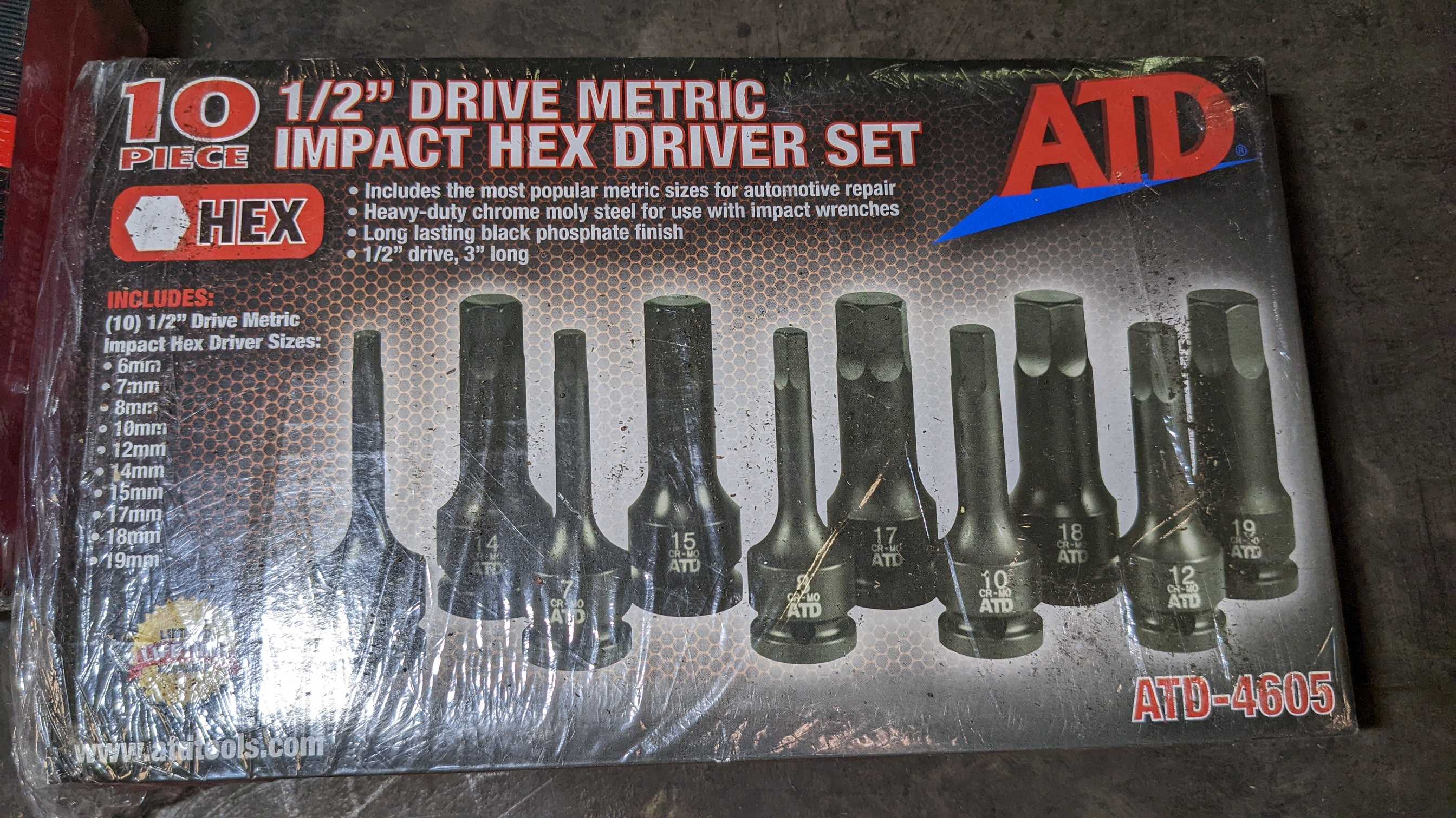 LOT OF IMPACT SETS - ELECTRIC POWER TOOLS