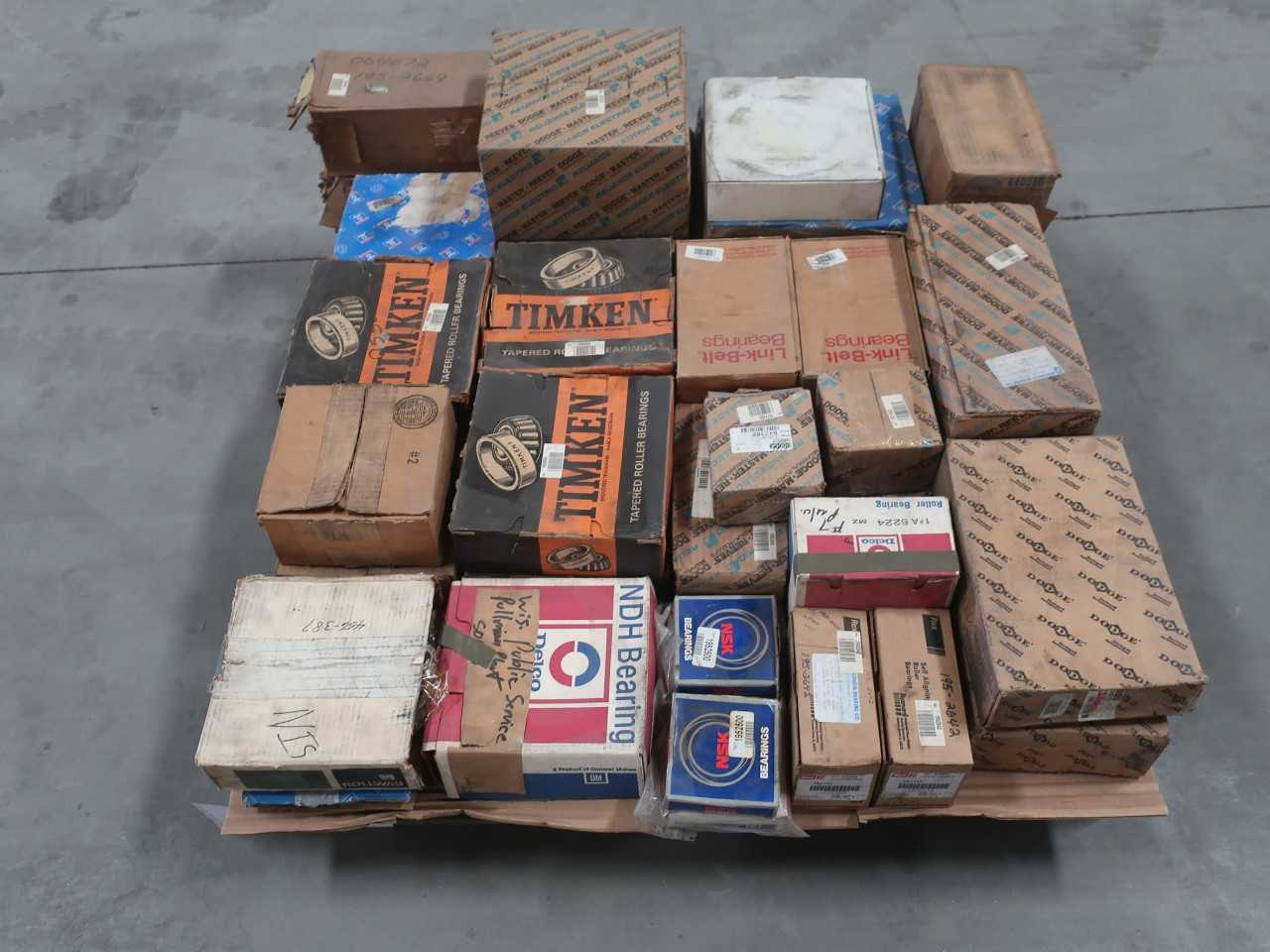 1 PALLET OF ASSORTED BEARINGS - BEARINGS