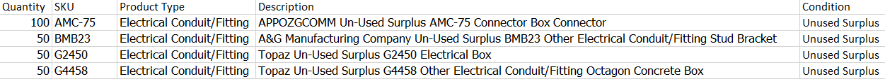 Quantity of 250x Assorted Electrical Conduit/Fittings - ELECTRICAL COMPONENTS Quantity of 250x Assorted Electrical Conduit/Fittings - ELECTRICAL COMPONENTS