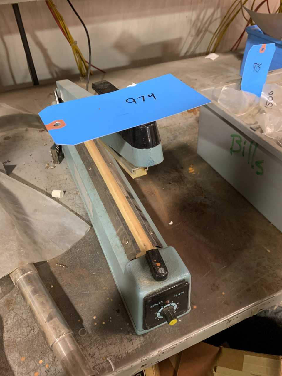 Bag Sealer - PLANT & FACILITY
