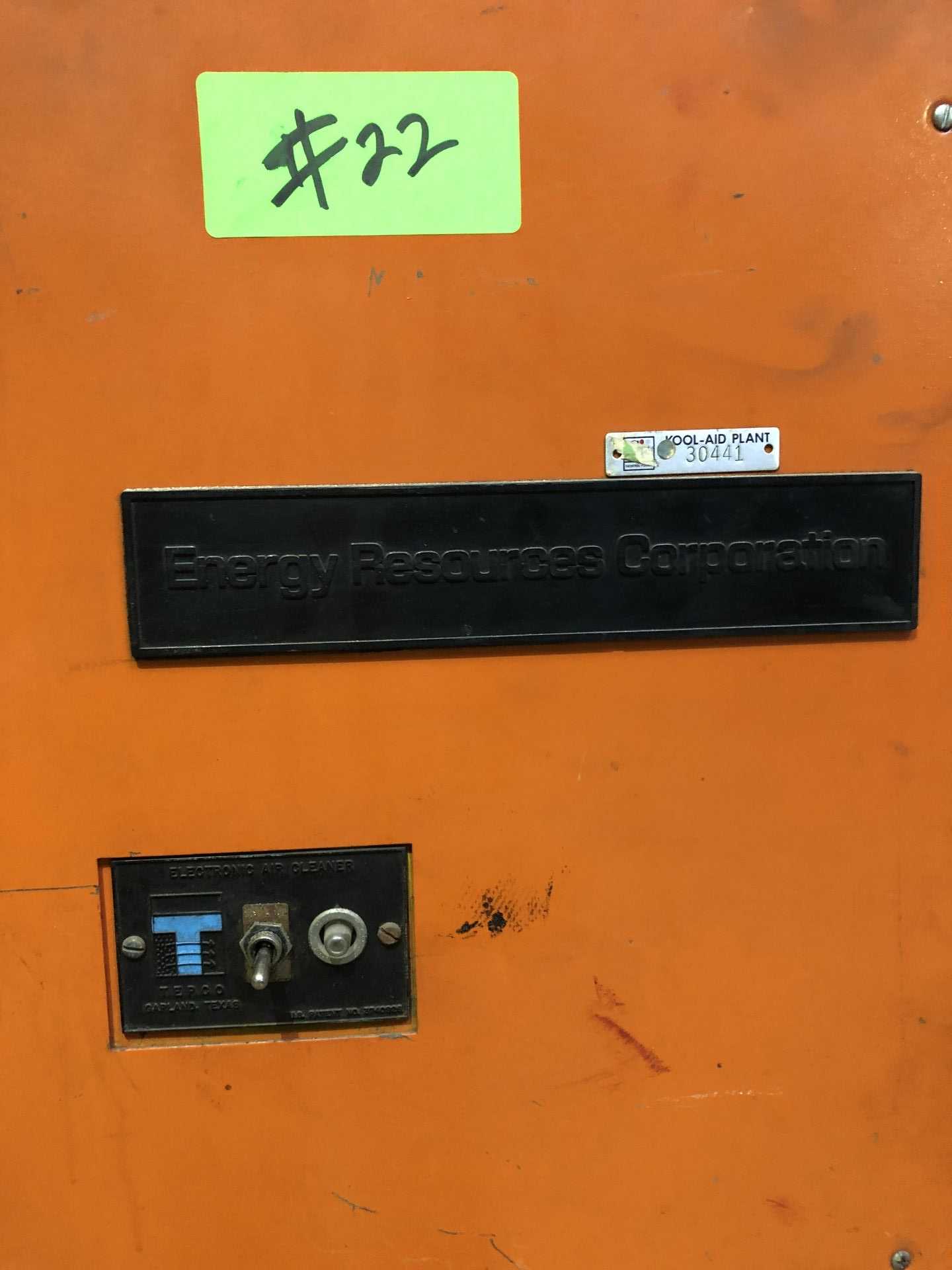 Tepco 21 Electronic Air Cleaner - PLANT & FACILITY EQUIPMENT