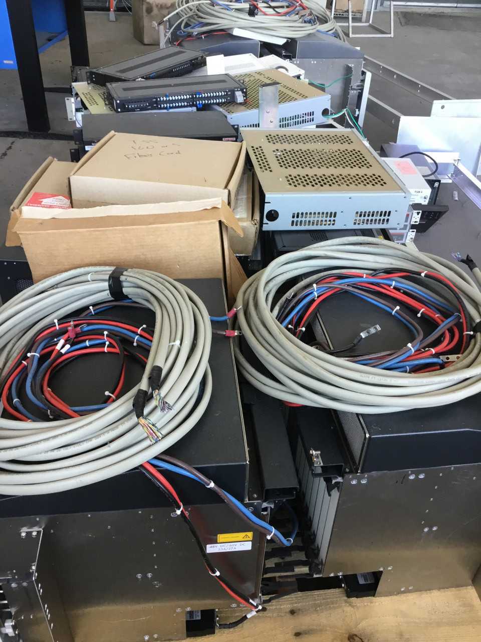 Three Pallets of Electronic Communication Equipment - ELECTRICAL COMPONENTS