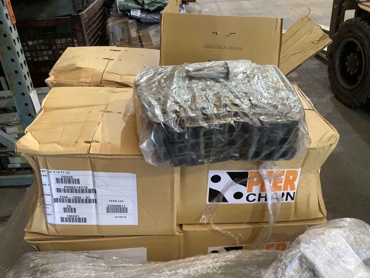 Lot of 2 PEER CHAIN C60-3R X 10FT - LIFTING EQUIPMENT