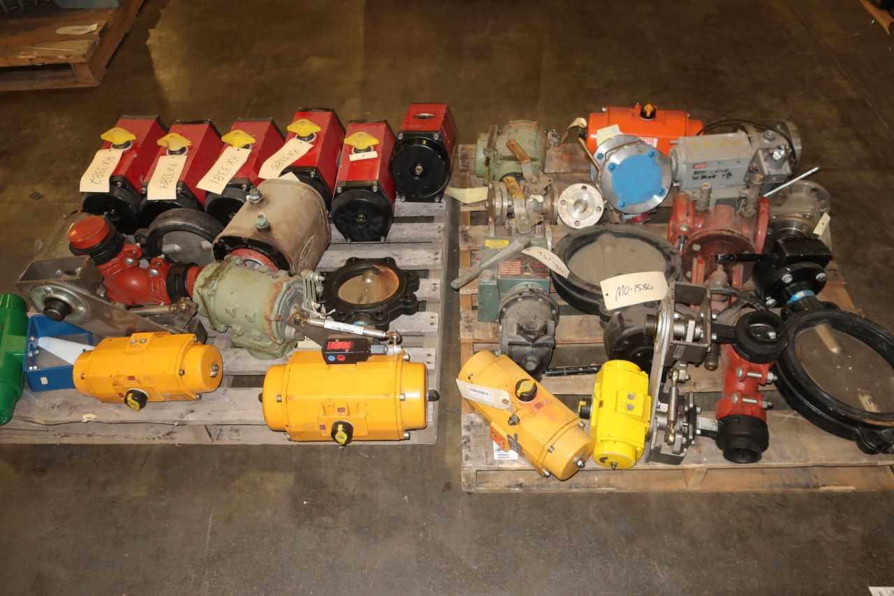 2 PALLETS OF ASSORTED VALVES AND VALVE REPLACEMENT PARTS - VALVES