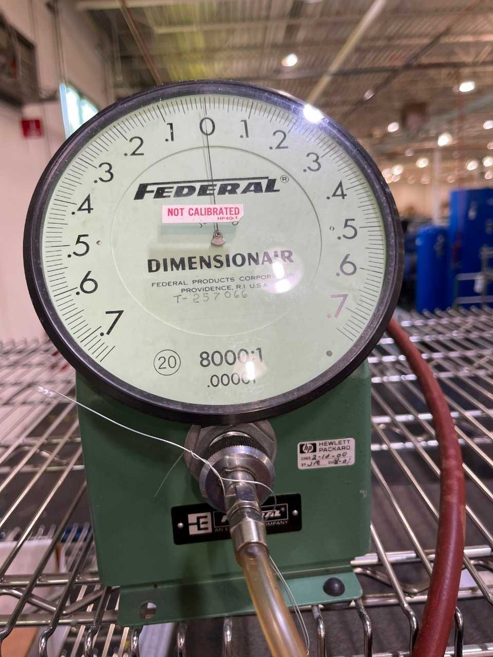 Federal Dimensionair Air Gage Dial Type - ELECTRIC POWER TOOLS