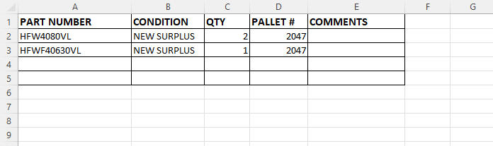 NEW SURPLUS BREAKERS - MISCELLANEOUS