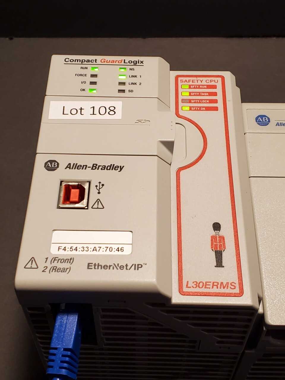 Allen Bradley Compact GuardLogix 5370 Processor - AUTOMATION & CONTROLS