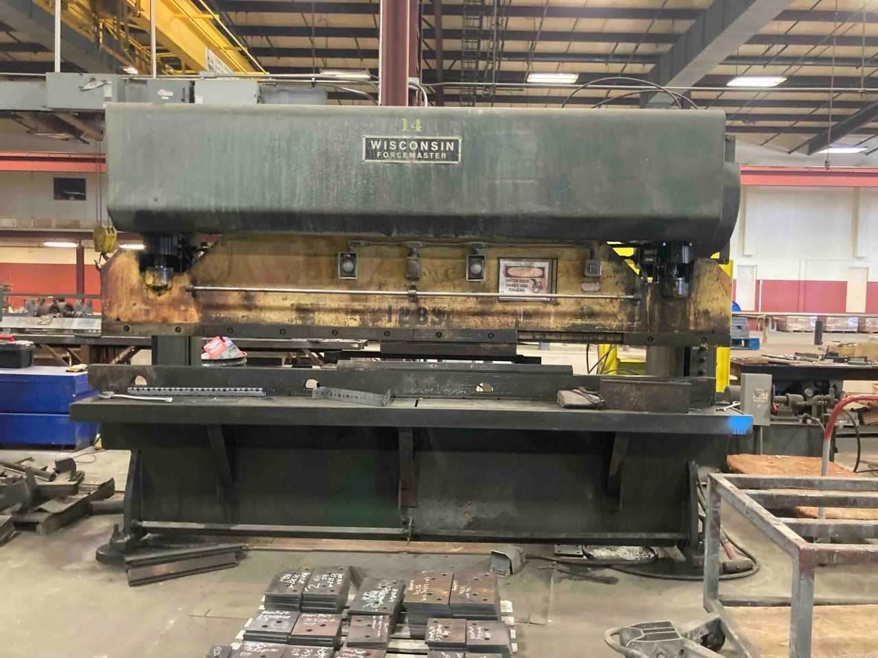 100 Ton x 12’ Wisconsin Press Brake 2 - PRESS BRAKES