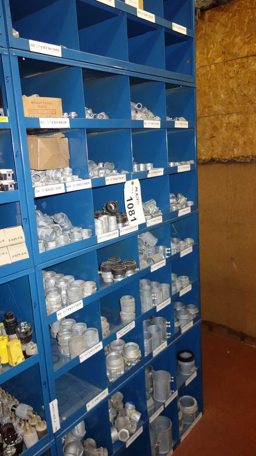 LOT OF ASSORTED CONDUIT FITTINGS - FUSES