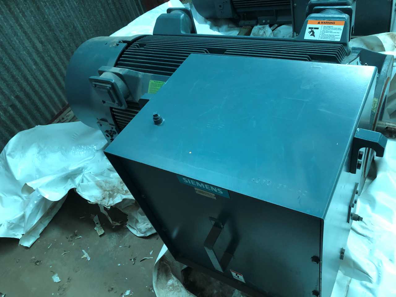 Unused Siemens AC Induction Electric Motor 600HP 1800RPM - ELECTRIC MOTORS