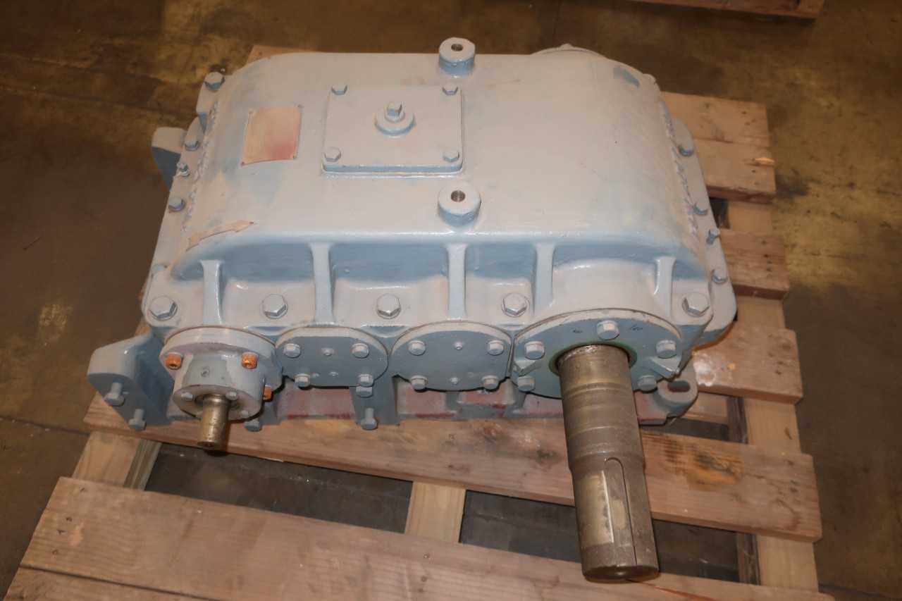 PHILADELPHIA 78822 TYPE HR 1800RPM 118.4:1 SIZE 4 GEAR REDUCER - GEAR REDUCERS