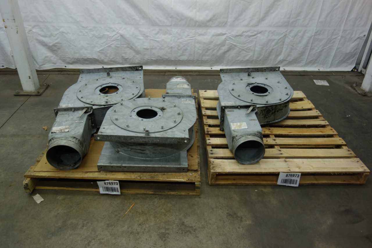 LOT OF 3 HOWDEN DST40-160-5,5/D REGENERATIVE BLOWER FANS - BLOWER FAN