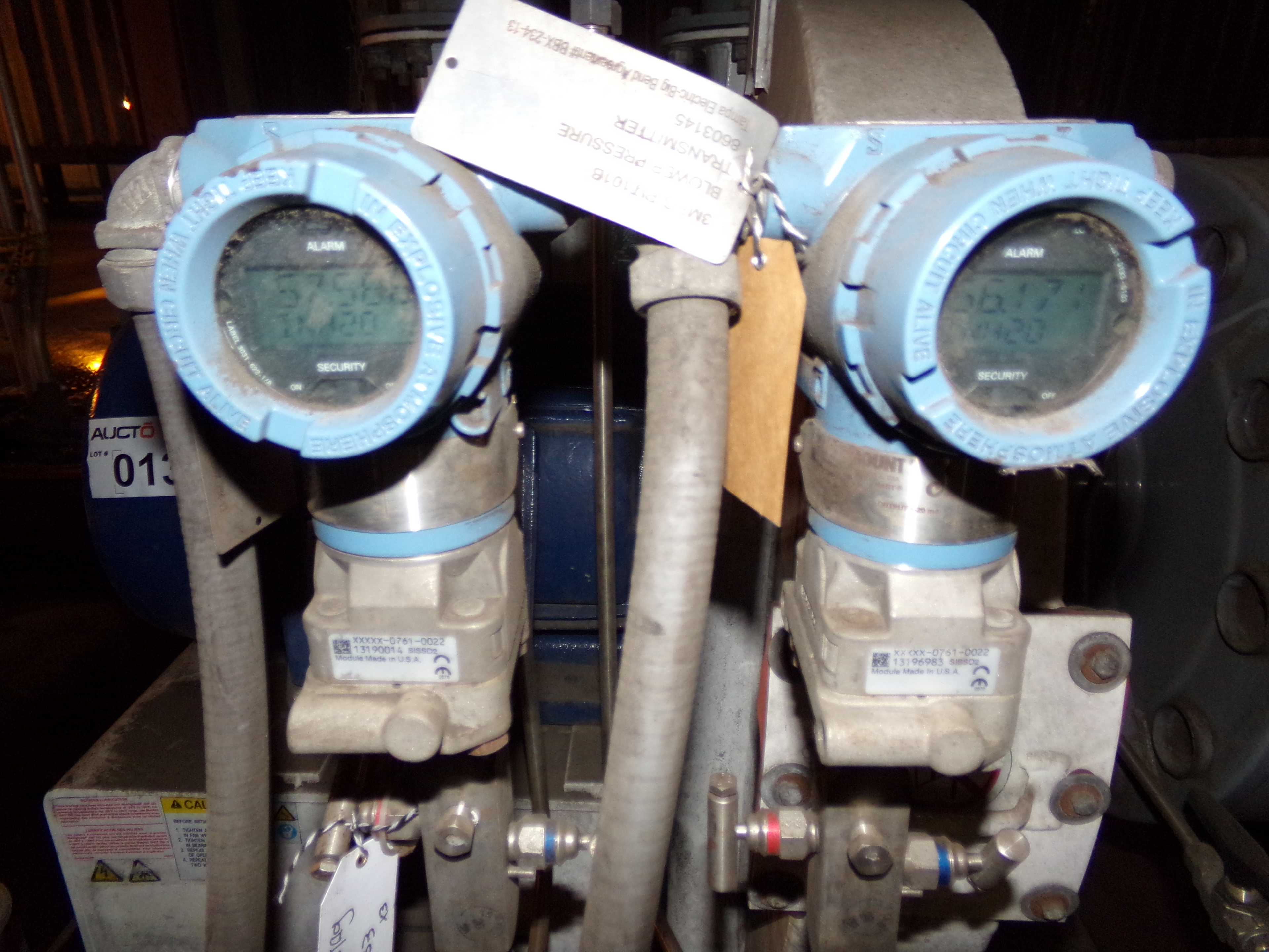 2016 ROSEMOUNT 300S1AAE5M5 TRANSMITTER X3 - INSTRUMENTATION
