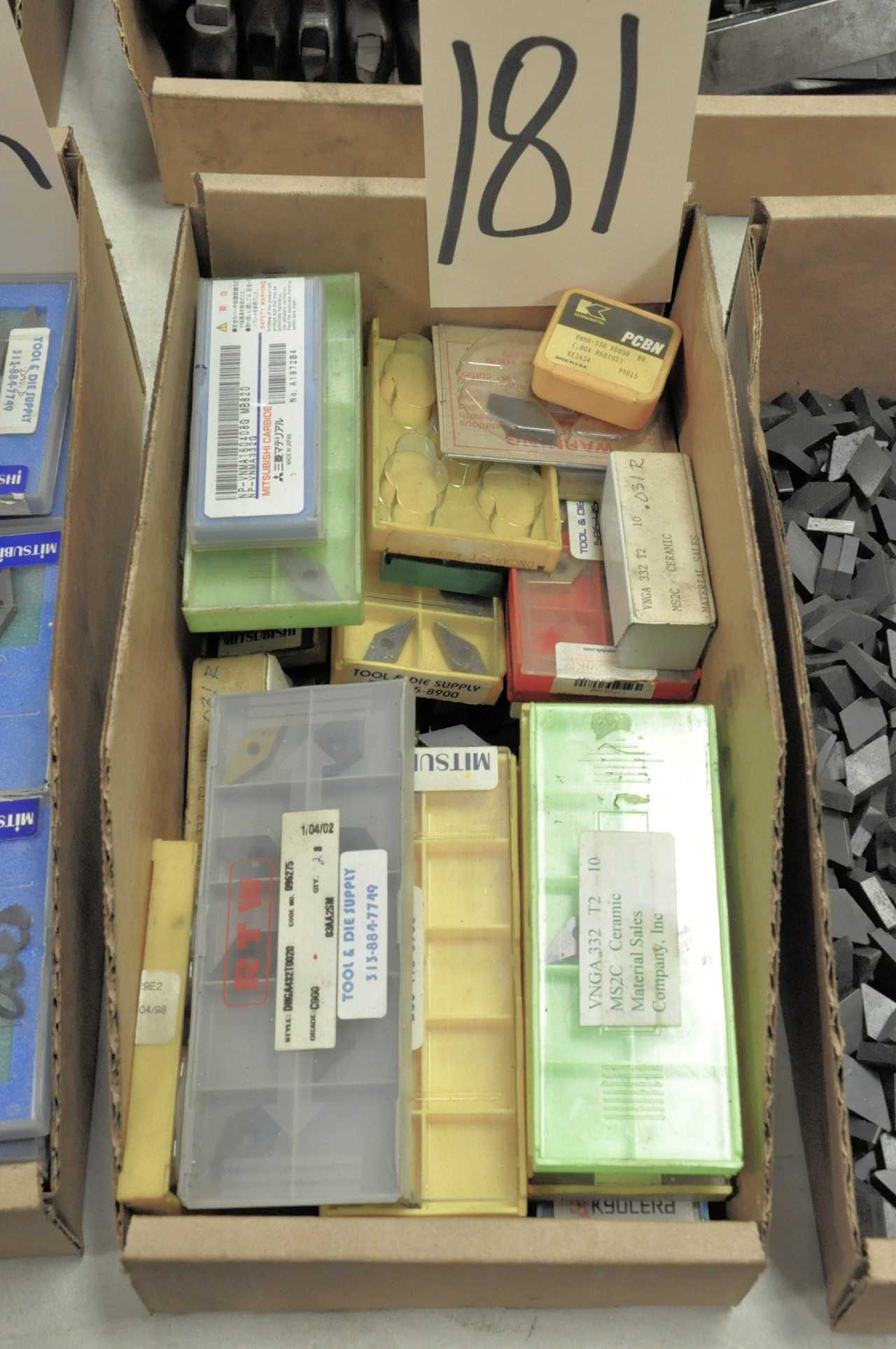 Lot Carbide Inserts in 1Box - ELECTRIC POWER TOOLS