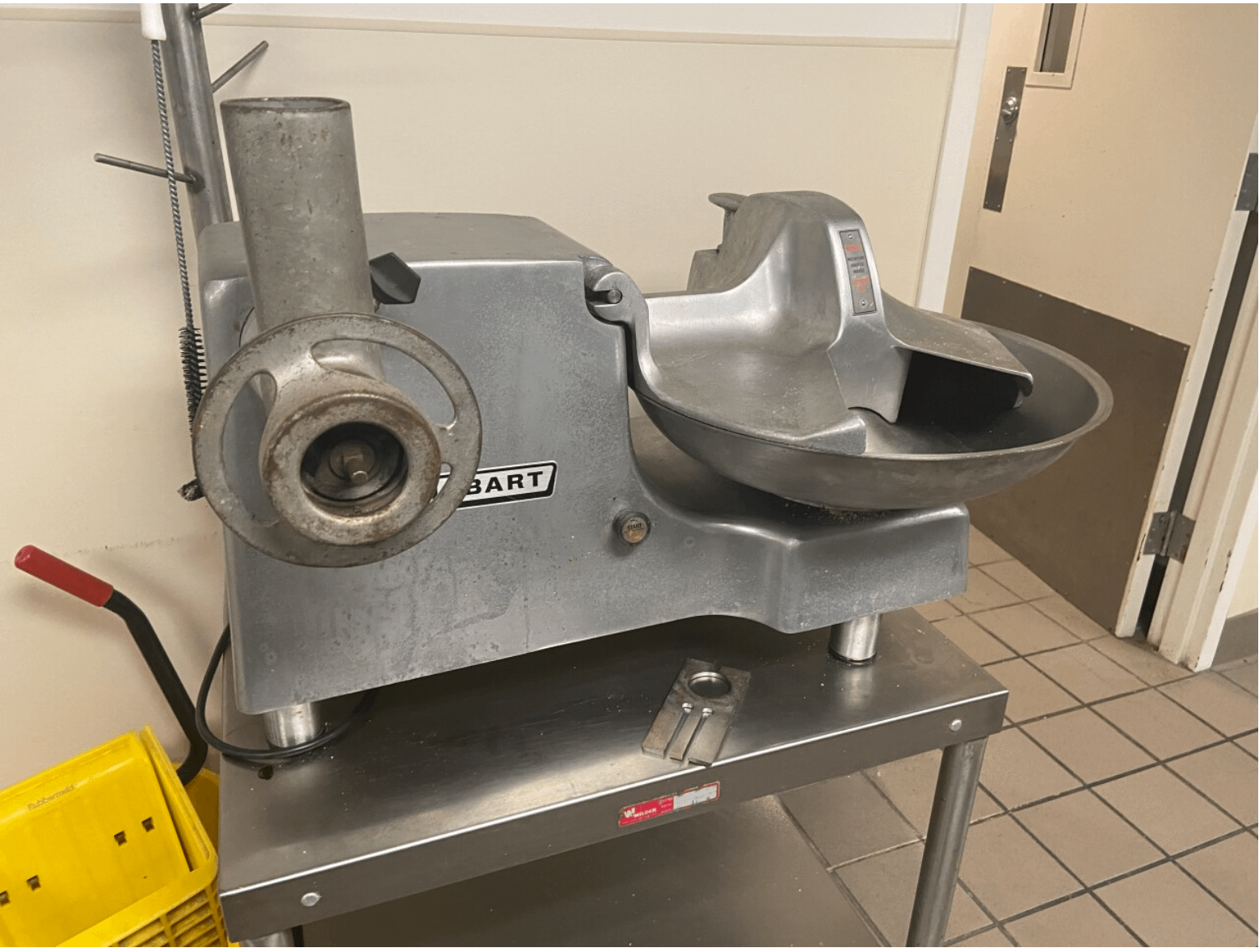 HOBART FOOD GRINDER - FOOD GRINDER