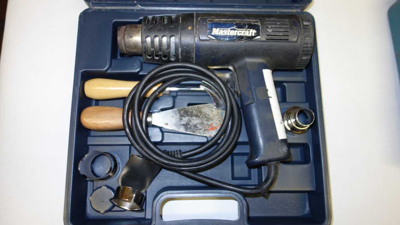 MASTERCRAFT 120V 60HZ 12.5AMPS 462F-842F HEAT GUN KIT - ELECTRIC POWER TOOLS