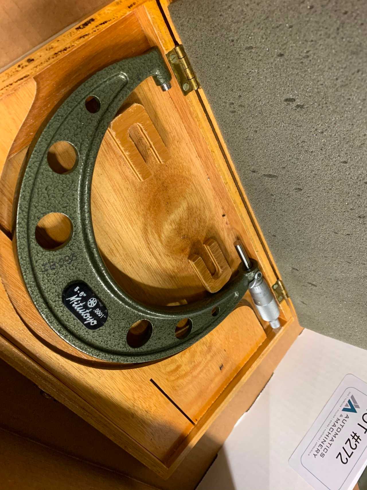 Mitutoyo 5-6 Micrometer - METAL INSPECTION EQUIPMENT