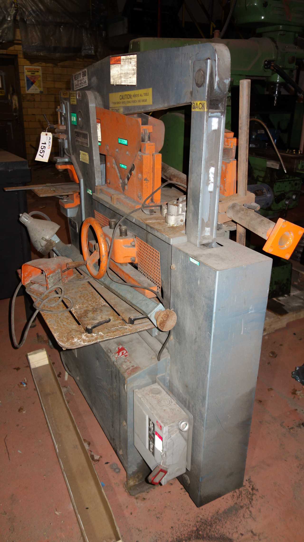 SCOTCHMAN 6509 65TON IRONWORKER 460V - ELECTRIC MOTORS