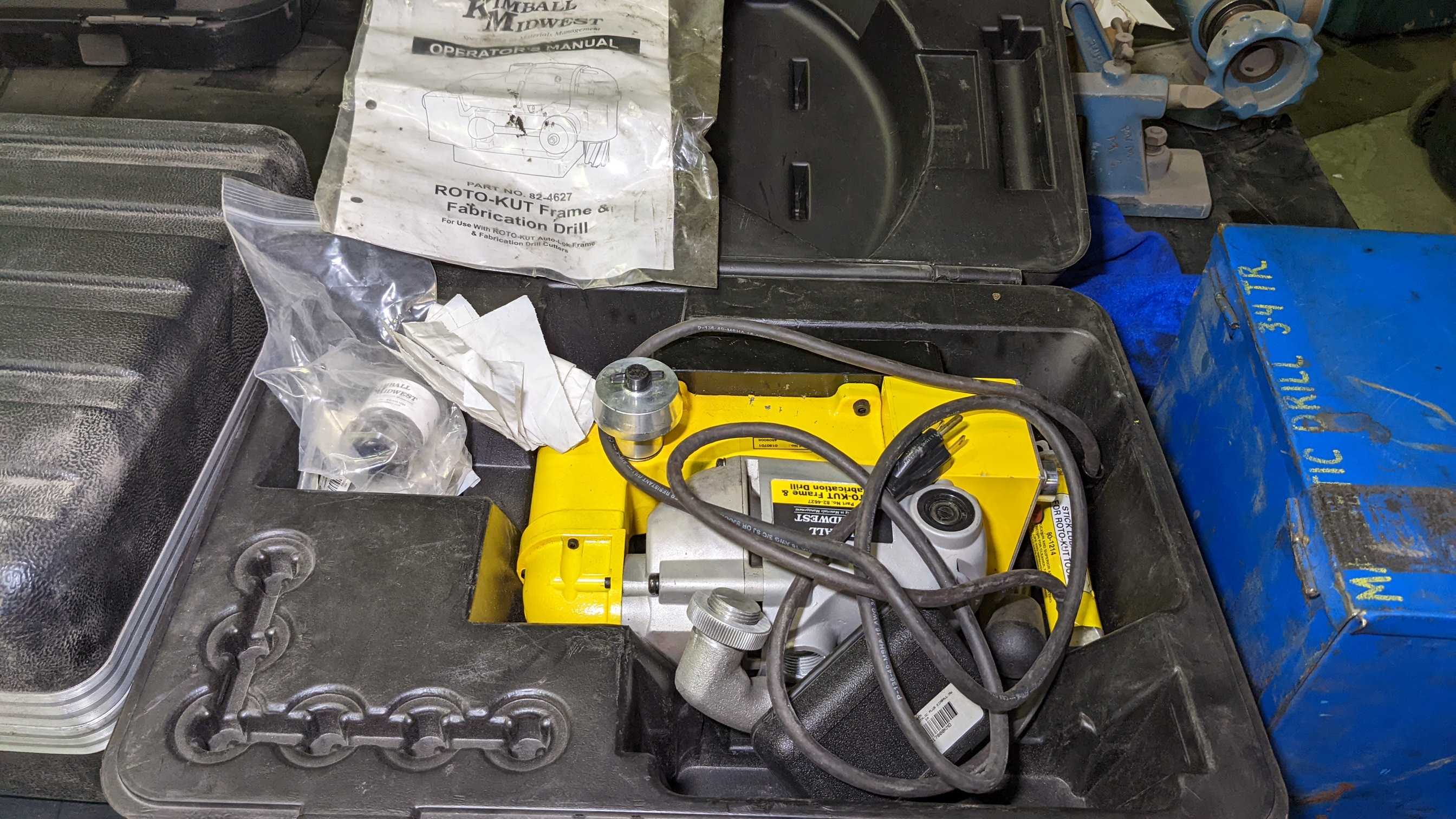 ROTO KUT FRAME AND FABRICATION DRILL - DRILLING MACHINES