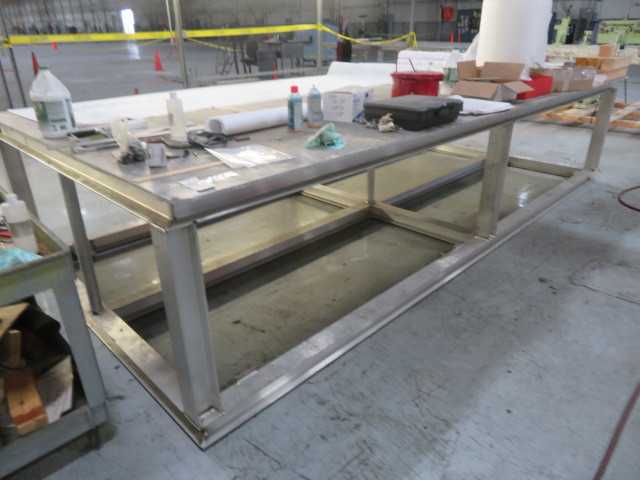 Large Heavy Duty Aluminum Precision Table, 90" X 180" - MISCELLANEOUS