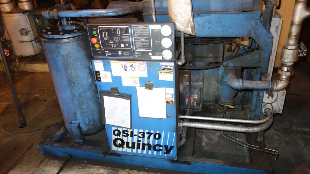 QUINCY QSI370ANA31C ROTARY SCREW AIR COMPRESSOR - AIR COMPRESSORS