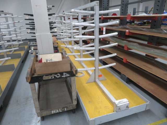 Aluminum Parts Storage Racks on Wheels - MISCELLANEOUS