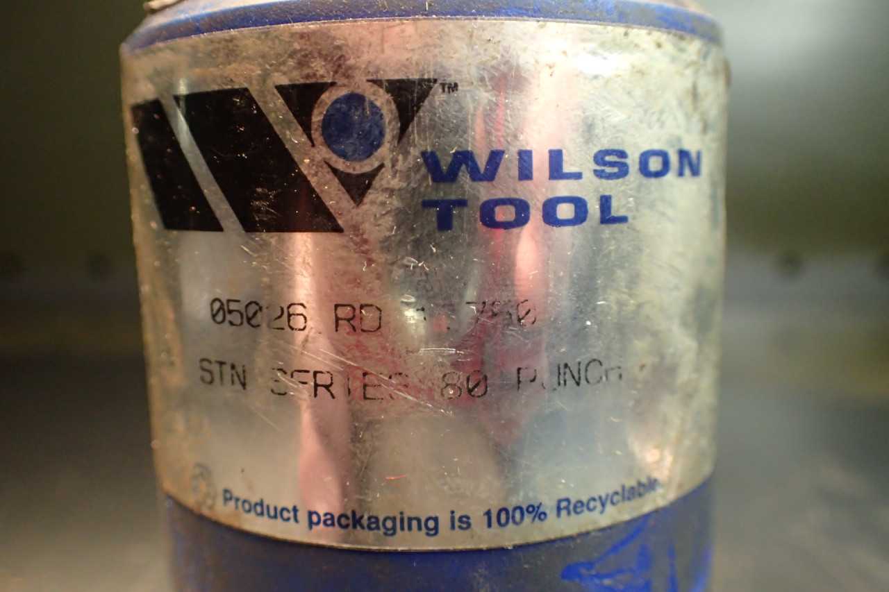 Wilson 80 Series 1.750" Round Turret Press Punch - MACHINE TOOLING