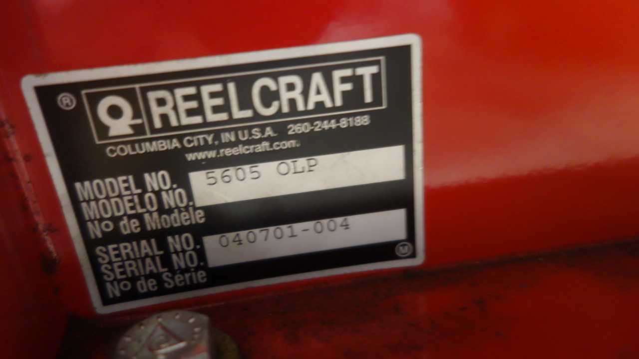 REELCRAFT 56050LP PNEUMATIC HOSE REAL - MISCELLANEOUS