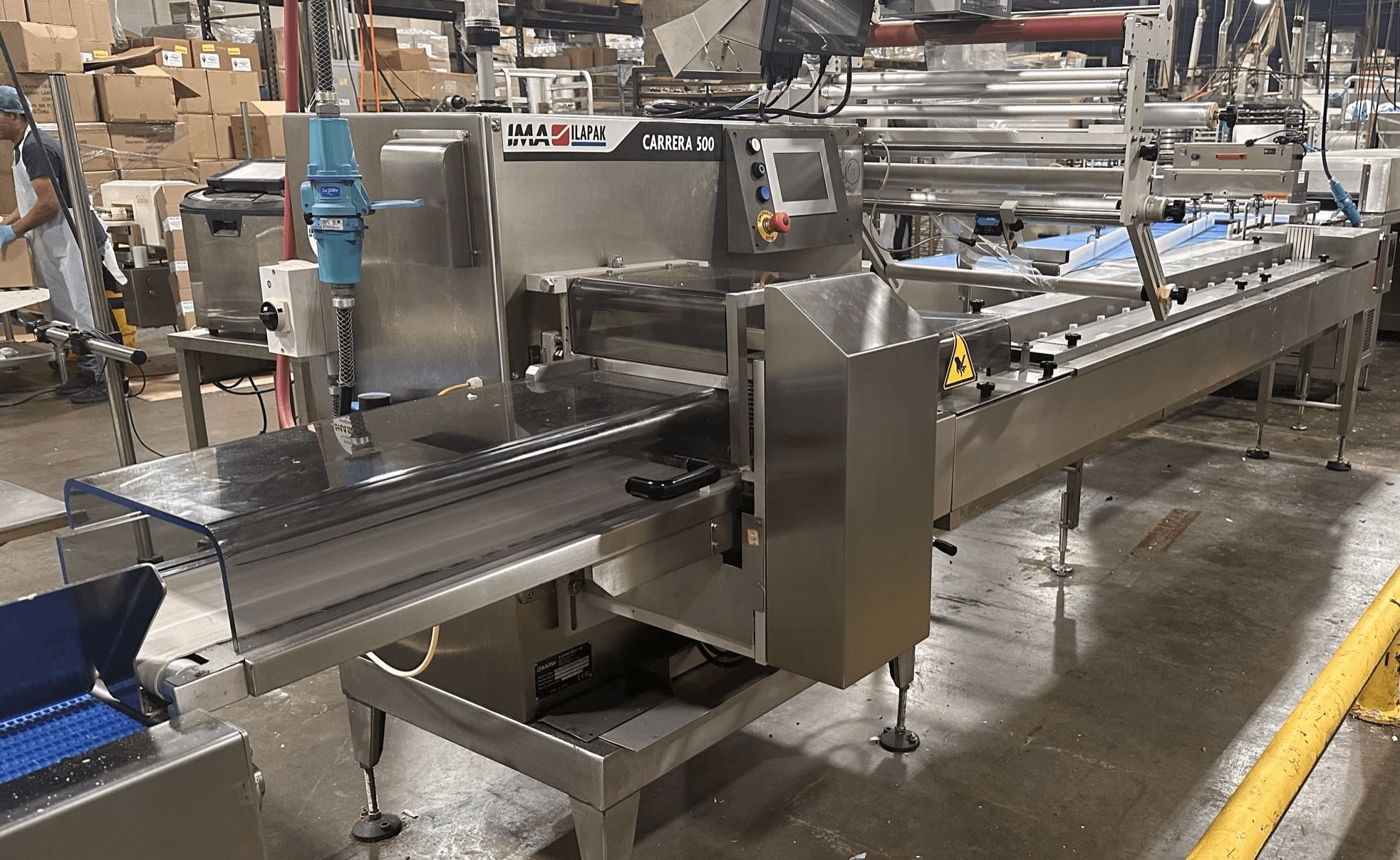 2022 Ima Ilapak Carrera 500 Horizontal Flow Packer w/ X65 Coder Printer - PACKAGING